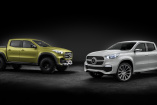 Debüt Mercedes-Benz Concept X-CLASS : Die X-Klasse ist da: Erster Ausblick auf den kommenden Mercedes unter den Pickups 