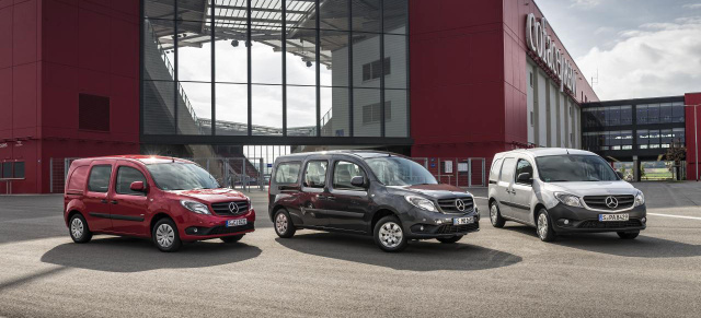 Mercedes-Benz Vans: Mercedes-Benz Citan verzeichnet Zuwächse von 18%