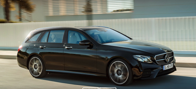 Mercedes von morgen: Mercedes-AMG E43 T-Modell: Rendering: So kommt der Mercedes E43 als Kombi in Fahrt