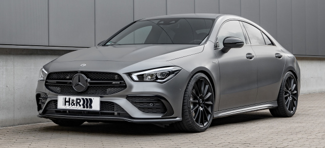 Performance in Perfektion: H&R Sportfedern für den Mercedes-AMG CLA 35