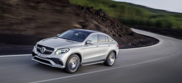 Detroit Motor Show: Premiere für Mercedes-AMG GLE63 Coupé: Bis zu 585 PS stecken in dem dynamischen Crossover mit Stern