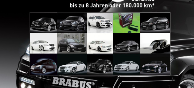 XTRA8 - die neuen Garantie-Pakete von Brabus : Die Garantie-Pakete bis 8 Jahre oder 180.000 km