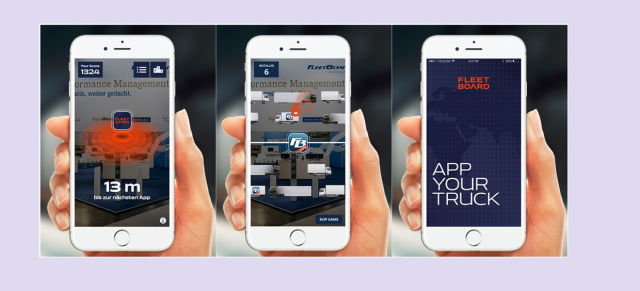 IAA Nutzfahrzeuge 2016: FleetBoard „App your Truck“: Interaktive Gaming App