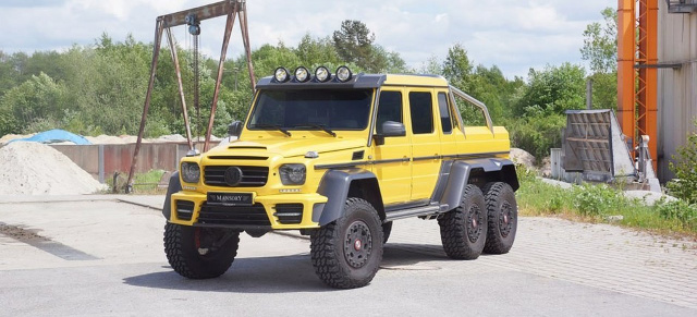 Mercedes-Benz G63 AMG 6x6: Boost the Beast: Viel Carbon und mehr  PS lassen das mächtige G-Tier noch stärker dastehen