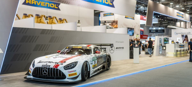 Neues Ravenol-Motoröl für die Rennstrecke: Ravenol und AMG präsentieren neues Öl für den GT-Sport