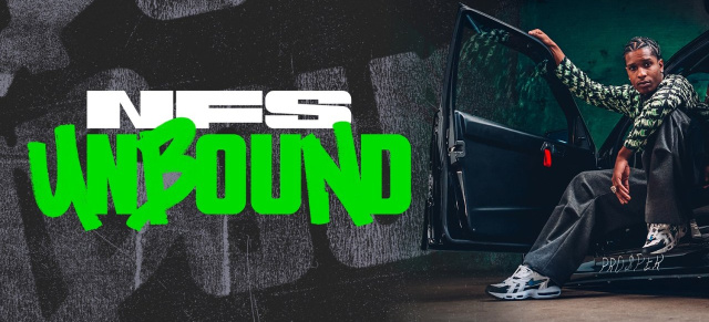 "Need for Speed Unbound" - ein Mercedes ist der Supercar: A$AP Rockys Mercedes-Benz 190E mischt bei NFS Unbound mit