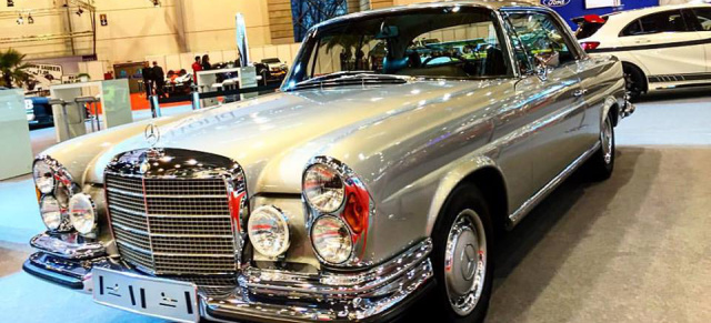 6.-10. April: Techno Classica: Mercedes-Fans und "MIB - Men in Benz" stellen aus!