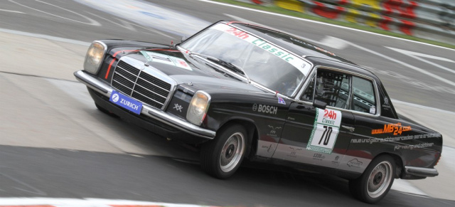 Der Phoenix aus der Asche: Mercedes-Oldtimer /8 geht an den Start: MB-Parts24.com Racing Team  bringt seinen Strichacht auf die Rennstrecke