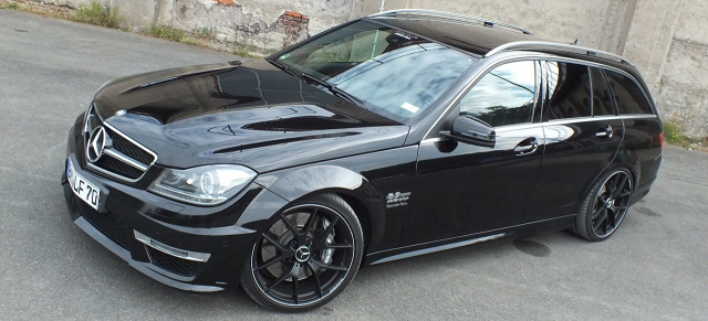 Ein Auto für alles: Mercedes C63 AMG (S204): 2014er T-Modell erweist sich allen Anforderungen gewachsen