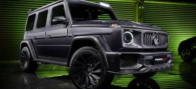 Mercedes Benz G-Klasse: Breitbau-Zubehör: Des Fahrsinns fette Beute: DarwinPro-Widebody-Kit für G-Klasse W464