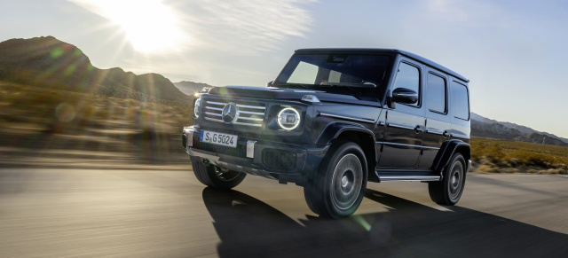 Mercedes-Premiere: Das G-Klasse Facelift ist da: Vorhang auf für die G-Klasse Modellpflege