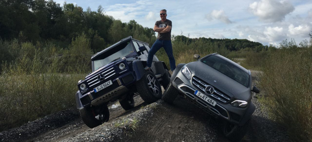 ‭Mercedes G‭ ‬500‭ ‬4x4²‭ & ‬E‭ ‬400‭ ‬All-Terrain‭ ‬4x4²: ‭Mit Mercedes-Allradmonstern über alles 