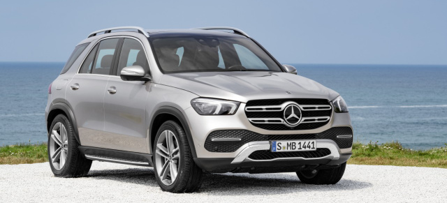 Debüt: der neue Mercedes-Benz GLE: Premiere: Vorhang auf für die neue GLE-Generation W167