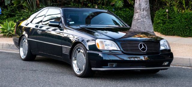 Sterne unterm Hammer: Überflieger-Coupé: 1996 Mercedes-Benz S600 Lorinser von Basketball-Star Michael Jordan