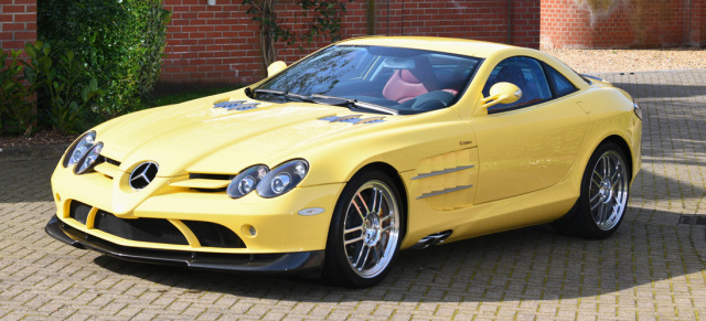 Sterne unterm Hammer bei Bonhams: Auf 10 Exemplare limitiert: Mercedes-Benz SLR McLaren "Crown Edition"