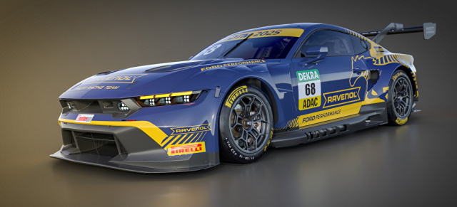 Haupt Racing Team startet ab 2025 mit dem Ford Mustang GT3: Paukenschlag: Mercedes Vorzeige-Team wechselt von AMG zu Ford