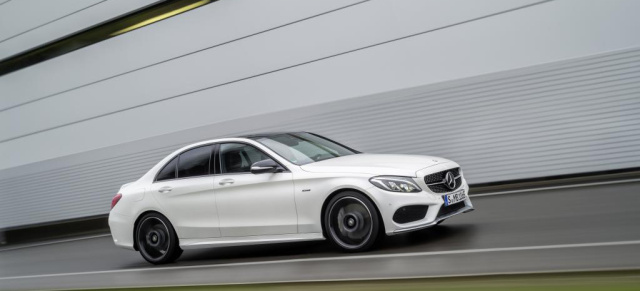 Ranfahrt: Mercedes-Benz C 450 AMG 4MATIC  : AMG DNA inside – wie viel Sport hat das zweite AMG Sportmodell an Bord? 