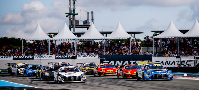 Großer Erfolg beim 6h-Rennen der GT World Challenge Europe: Doppelsieg für Mercedes-AMG in Frankreich