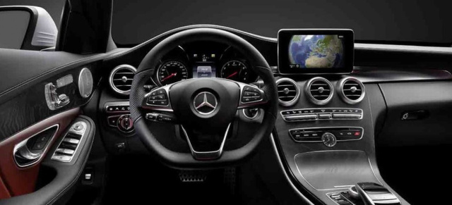 Innere Werte: Erste Fotos vom Innenraum der neuen Mercedes C-Klasse 2015: Offizielle Bilder vom W205 Interieur 