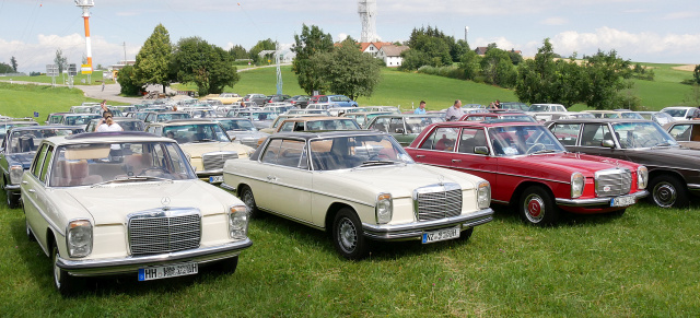 Ausfahrt rund um den nördlichen Bodensee: So war die 33. Sternfahrt des MB /8 Club Deutschland e.V.