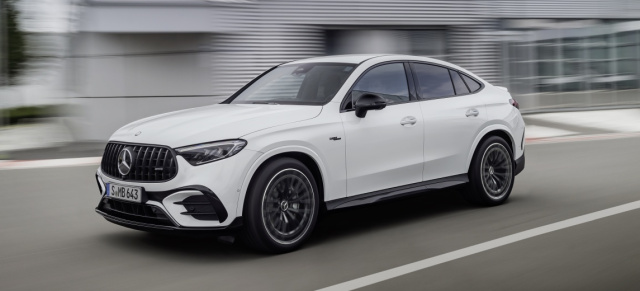 Bestellfreigabe: Mercedes-AMG GLC 43 4MATIC Coupé: Verkaufspreise für GLC 43 4MATIC Coupé  beginnen ab 89.250 €