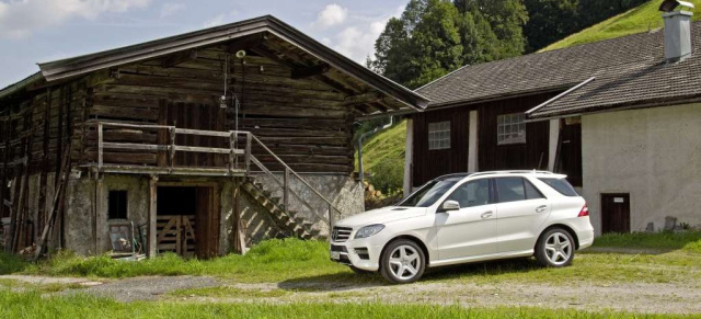 Stars mit ihren Sternen: Internationale Stars fahren Mercedes-Benz BlueTEC- und Hybrid-Fahrzeuge