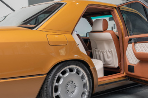American Star für die Redaktion: Ein zweiter Frühling für den geölten Blitz!: Neue Räder für den goldenen 400E? Ein Blick in das Felgen-Sortiment von MEC Design