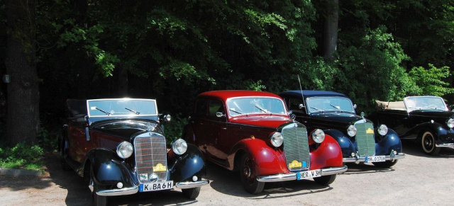 13./14. August: Rollendes Veteranen-Museum, Schermbeck: Der Mercedes-Veteranen Club Ruhr veranstaltet in Schermbeck-Gahlen ein Veteranen Treffen.