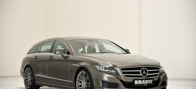 Darf es etwas Extra sein? Tuning für den Mercedes CLS Shooting Brake: BRABUS präsentiert Tuningprogramm für den Lifestyle-Kombi