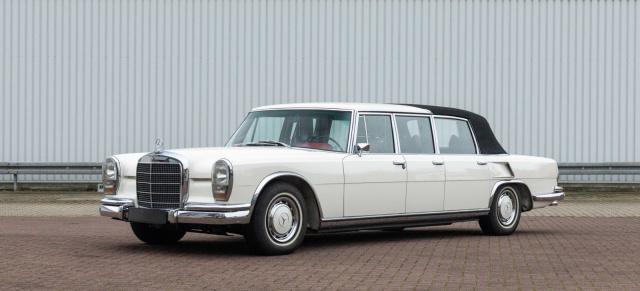 74er Mercedes-Benz 600 'Six-Door' Pullman Landaulet: Automobile Spitzenklasse mit Six-Appeal