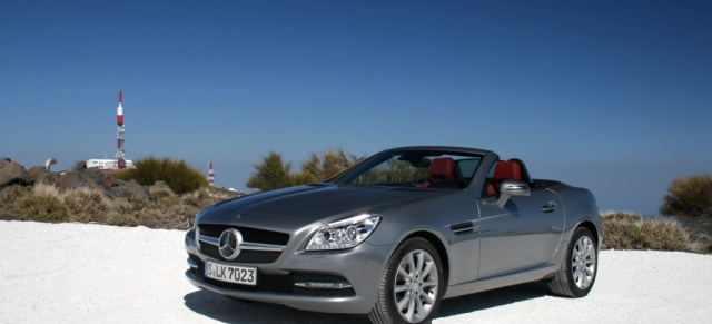 Schon gefahren: Mercedes-Benz SLK 250 BlueEfficiency (R172): Sportlich, elegant und komfortabel: Der neue Mercedes-Benz Roadster - erste Eindrücke und die Preise