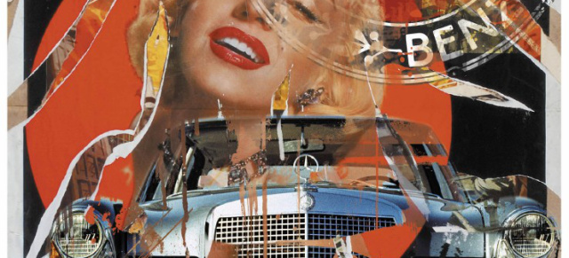 Mercedes-Benz Classic Kalender 2013: Tribute to Art and Craft:  Mercedes-Benz Classic meets Mimmo Rotella 