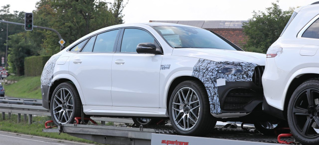 Mercedes-AMG Erlkönig erwischt: Star Spy Shot: Aktuelle Bilder vom Mercedes-AMG GLE 53 Coupé