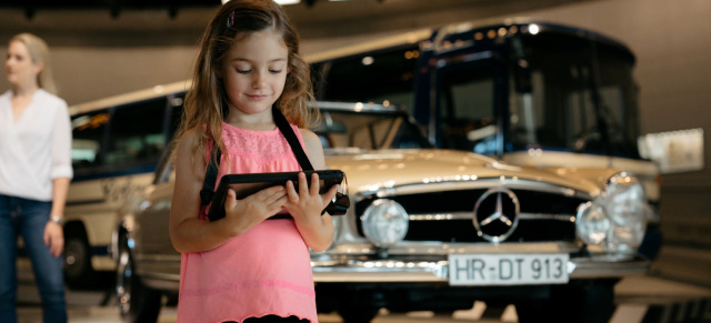 Spielerisch das Museum erkunden: Sommerferienprogramm im Mercedes-Benz Museum