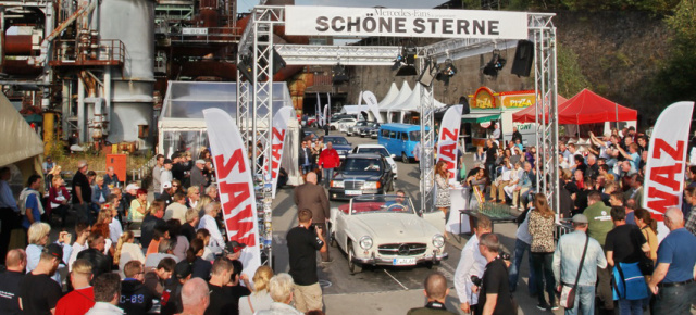 Mercedes-Treffen SCHÖNE STERNE 2016: SCHÖNE STERNE locken Mercedes-Fans aus aller Welt an