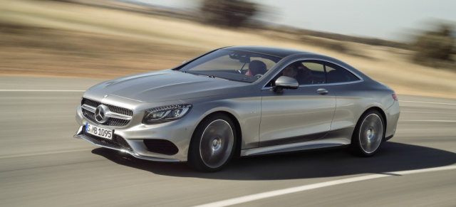 Das neue Mercedes S-Klasse Coupé: Premiere auf dem Genfer Salon 2014: "Die schönste Art S-Klasse zu fahren": Stilsicher und atemberaubend schön - so präsentiert sich das neue Oberklasse Coupé C217