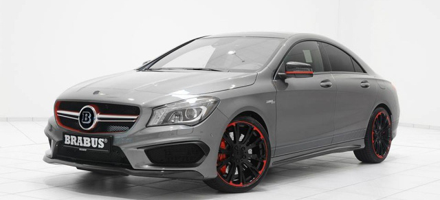 Mercedes CLA 45 AMG - mehr PS und Chic von BRABUS: 400 PS und 270 km/h hat der CLA45 AMG von BRABUS zu bieten