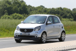 Erlkönig erwischt: smart forfour Brabus : Erste Bilder vom dynamisierten smart-Viersitzer 