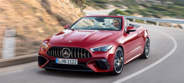 Mercedes von morgen: Ausblick: So kommt das Mercedes CLE Cabriolet in Fahrt