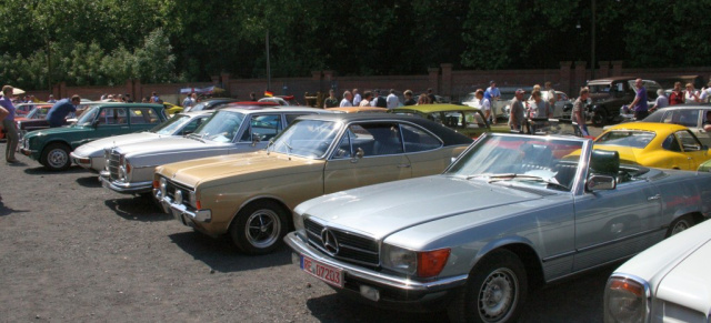 9. Treffen "Herner Oldies", 27.6.2010: Viele Mercedes Oldtimer beim Treffen in Herne!  