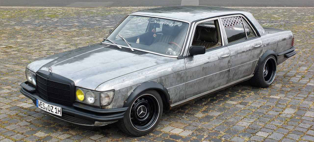 Ein Benz geht unter die Haut: Mercedes-Benz 280 SE W116: frühe S-Klasse wird zum rustikalen „Schlachtrost“!?