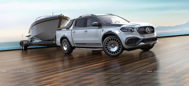 Mercedes-Benz X-Klasse Veredelung: Ahoi, Mercedes Pick-Up: Carlex präsentiert  X-Klasse Yachting Edition     