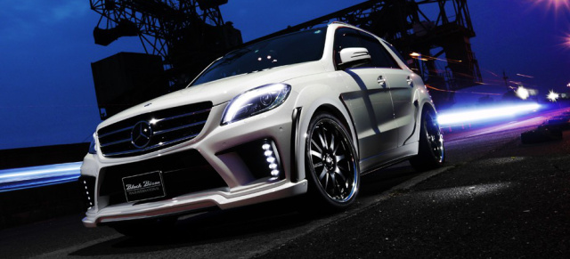  A touch too much? Mercedes M-Klasse Tuning von Wald International: Hat das Mercedes SUV der Baureihe W166 etwa zu viel abbekommen?