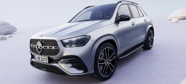 Mercedes-Benz Premiere: Debüt: Facelift des Mercedes GLE SUV (V167) und GLE Coupé (C167)