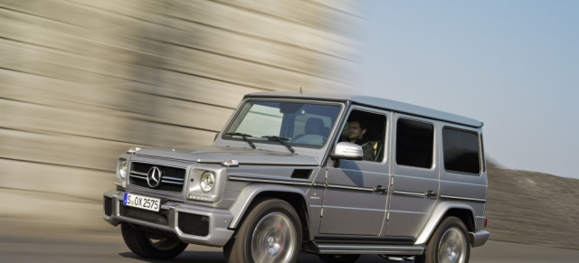 G wie gewaltig -  Die AMG Versionen der neuen Mercedes G-Klasse: Erste Infos und Fotos zu Mercedes-Benz G 63 AMG und G 65 AMG