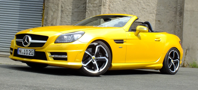 (Edition) 1 Plus mit Stern (R172): 2011 Mercedes SLK 350 hat seine Hausaufgaben gemacht