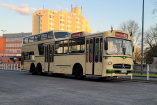 14. SCHÖNE STERNE, 24./25. August 2024, Hattingen/Ruhr: Mercedes-Benz O317 - Historischer Bus der Ruhrbahn kommt zum Mercedes-Festival SCHÖNE STERNE