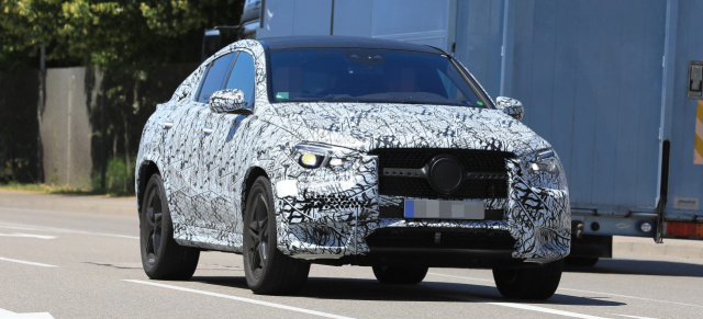 Mercedes-Benz Erlkönig erwischt: Star Spy Shot: Aktuelle Bilder vom GLE Coupé II