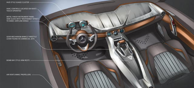 Mercedes von morgen: „Mercedes Pegasus Interieur Concept": Innen(t)raum mit Zukunftspotential?