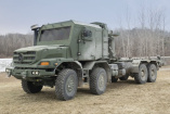 Daimler Truck auf der Eurosatory 2024 (17.06-21.06.): Mercedes-Benz Special Trucks erweitert Defence- Portfolio: vierachsiger Zetros mit Allradantrieb erstmals auf der Eurosatory zu sehen